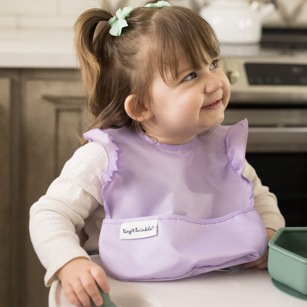 Tiny Twinkle - Mess-proof Easy Bib 3 Pack - Floral Pop