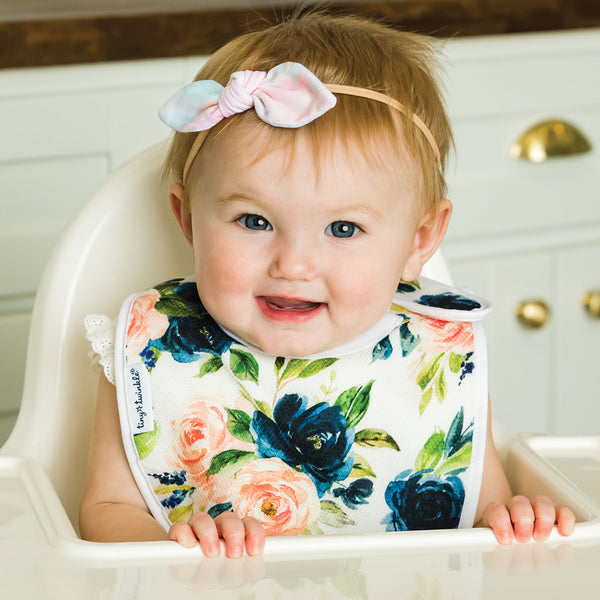 Tiny Twinkle - Kaffle® Feeder Bib - Blush Set of 3