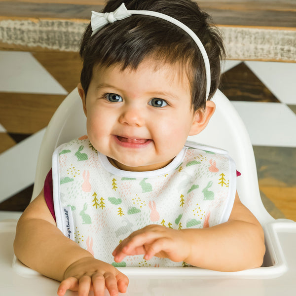 Tiny Twinkle - Kaffle® Feeder Bib - Blush Set of 3