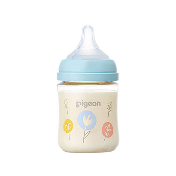Pigeon Breastfeeding Realization PPSU Plastic Baby Bottle - Flower -160ml
