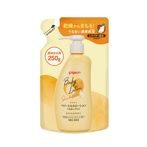 Pigeon Baby Milk Lotion Moisture Plus Refill 250g