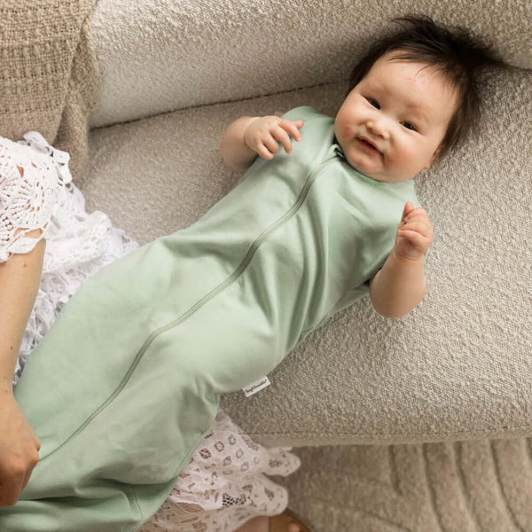 Tiny Twinkle - 2-in-1 Baby Sleep Sack- 1.0 TOG - Sage