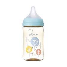 Pigeon - Breastfeeding Realization PPSU Plastic Baby Bottle - Flower -240ml