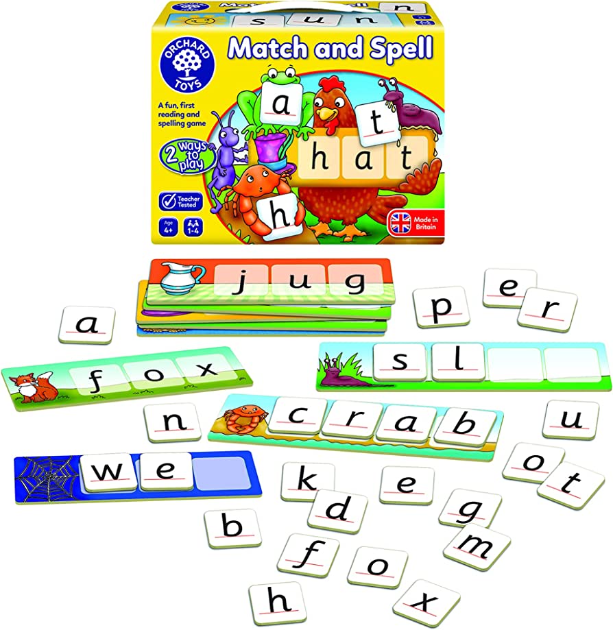 Orchard Game - Match and Spell – Panda Kids and Baby