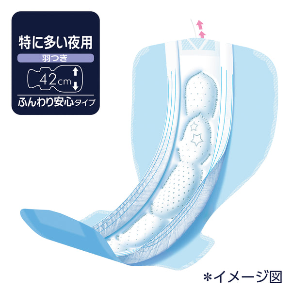 Unicharm Sofy - Sofy Super Sleep Guard Wide 420 - 10 Sheets