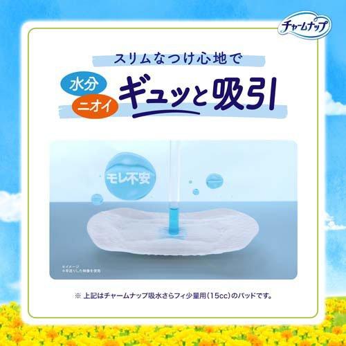 Unicharm - Charm Nap Absorbent Sara-Fit 15cc Light Incontinence Pad Slim Day Use -19cm (18 pads) - Light Leakage Care