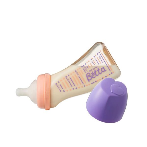 Doctor Bétta - Wide-Neck Brain PPSU Baby Bottle - Purple - 240 ml - Made in Japan