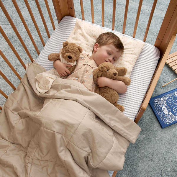 ergoPouch - Organic Toddler Pillow and Case - Lullaby
