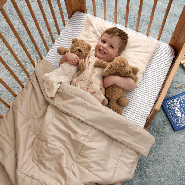 ergoPouch - Organic Toddler Pillow and Case - Lullaby