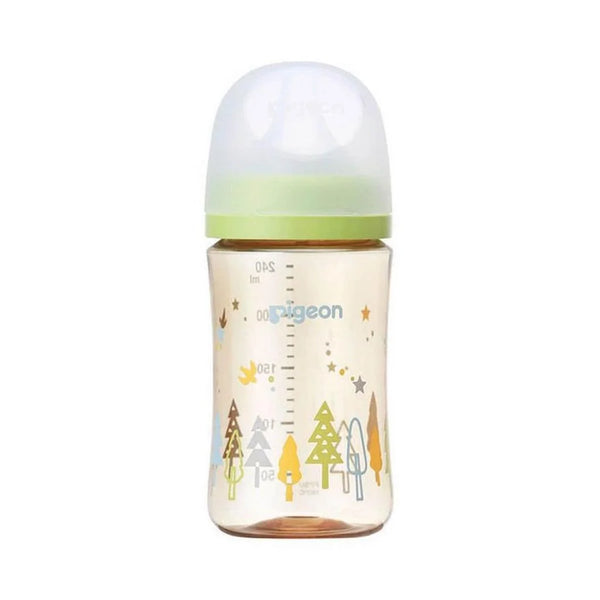 Pigeon Breastfeeding Realization PPSU Plastic Baby Bottle - Tree - 240ml