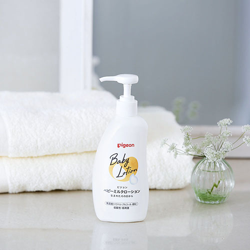 Pigeon - Baby Milk Lotion 300g - Made in Japan-Panda Kids and Baby