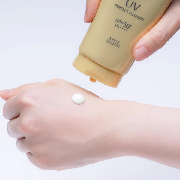 Kose - Cosmeport Suncut R Ultimate Gold Series Perfect UV Essence SPF50+/PA++++ Sunscreen - 80g