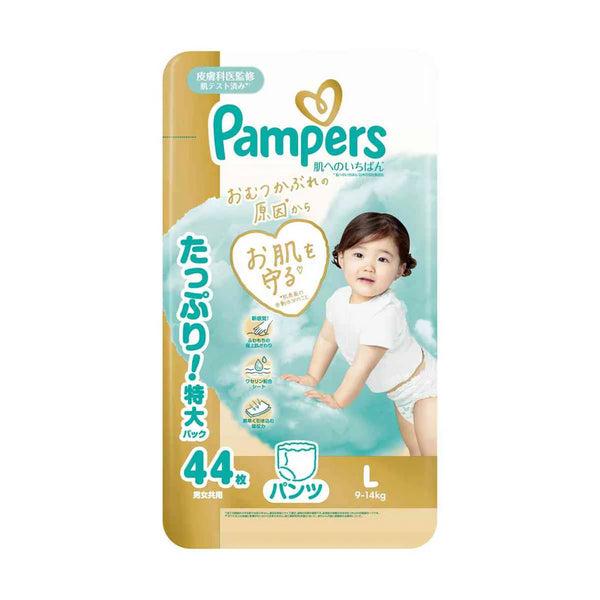 Pampers - Pampers Premium Ichiban Care 5-Stars Nappy Pants for 9-14kg - Size L - 44pcs