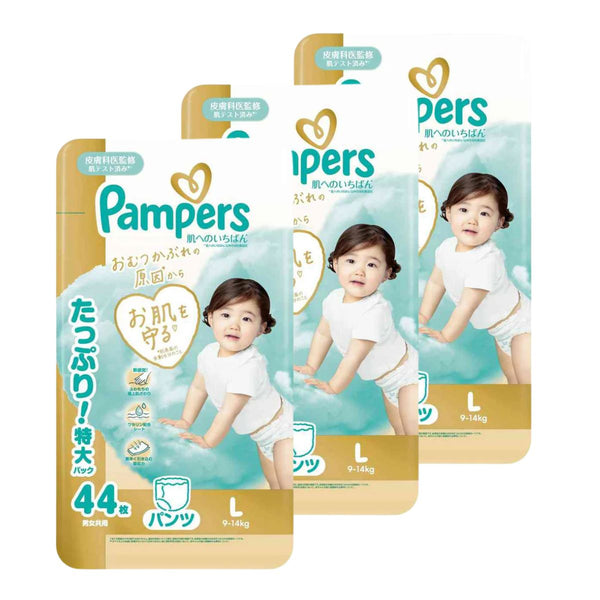 Pampers - Pampers Premium Ichiban Care 5-Stars Nappy Pants for 9-14kg - Size L - 44pcs