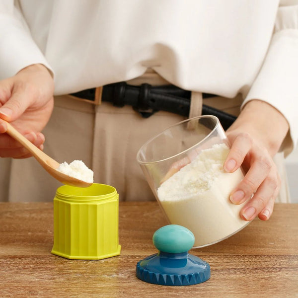 Doctor Bétta - Baby Formula Container Castle - Lime Green