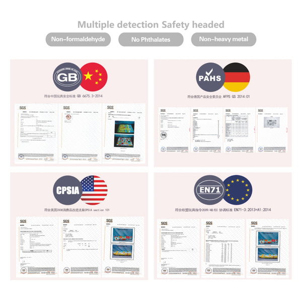 Baby Play Mat Soft Memory Foam Waterproof Non-Slip Easy Clean Crawling Rug