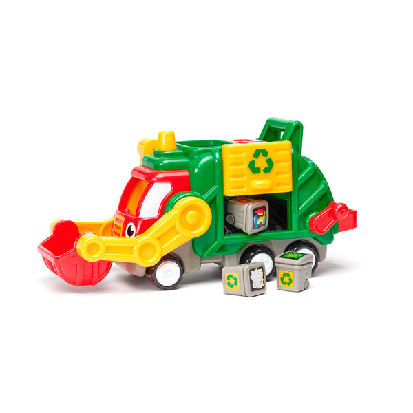 WOW TOYS - Flip n Tip Fred Recycling Rubbish Truck