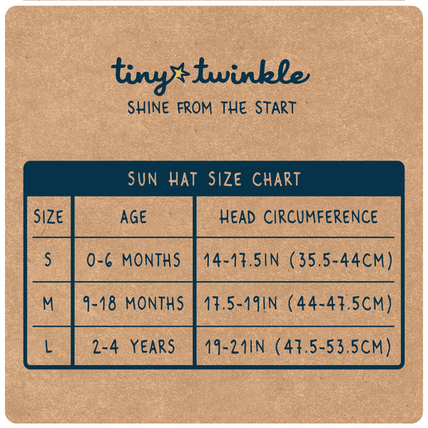 Tiny Twinkle - Sun Protection Flap Hat - Gray