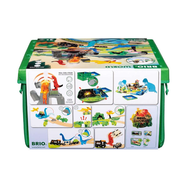 BRIO - Dinosaur Deluxe Set 45 pieces-Panda Kids and Baby