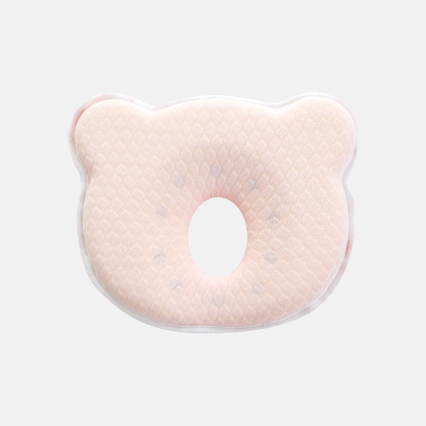 Baby Infant Newborn Memory Foam Pillow Prevent Flat Head Protect Neck Anti Roll