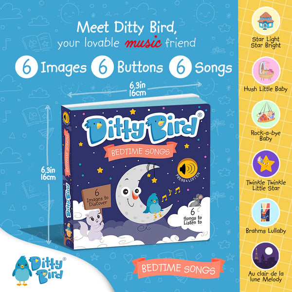 Ditty Bird - Interactive Musical and Sound Books - Available in Various Titles