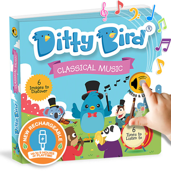 Ditty Bird - Interactive Musical and Sound Books - Available in Various Titles