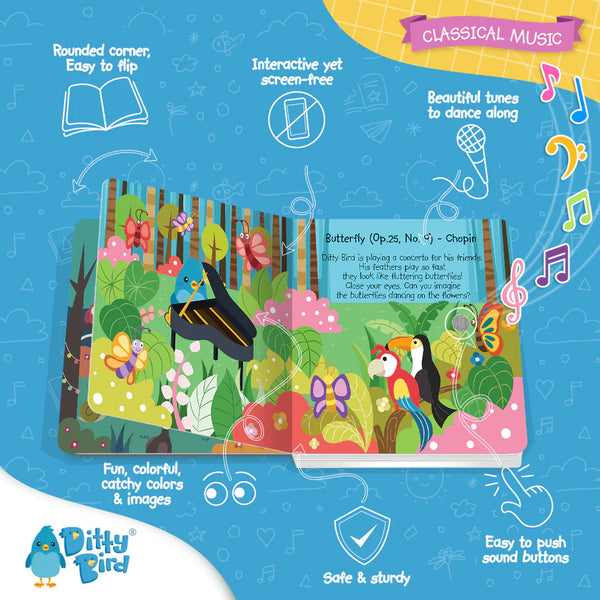 Ditty Bird - Interactive Musical and Sound Books - Available in Various Titles
