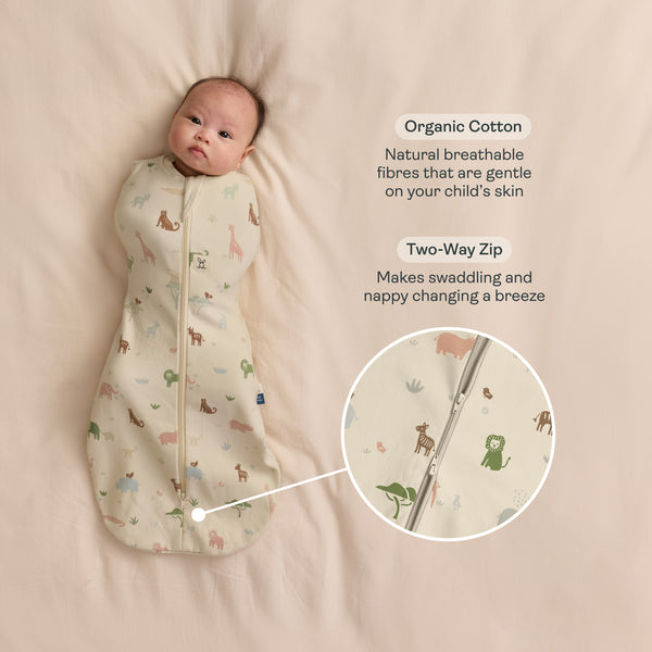 ergopouch - Cocoon Swaddle 1.0 TOG - Savannah