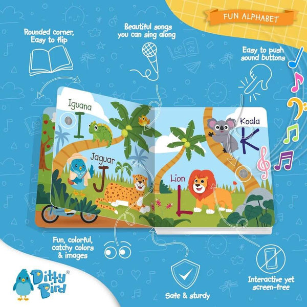 Ditty Bird - ABC Fun Alphabet-Panda Kids and Baby