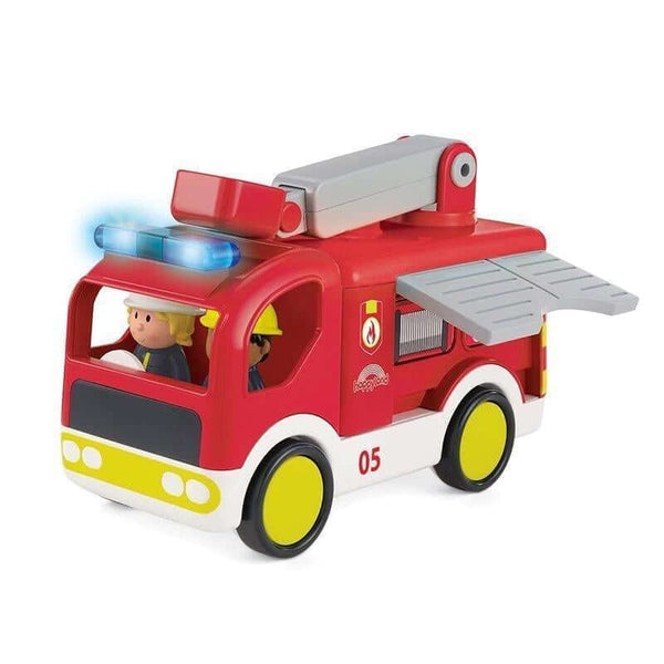 Early Learning Centre - Happyland Lights & Sounds Fire Engine-Panda Kids and Baby