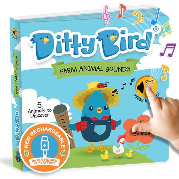 Ditty Bird - Interactive Musical and Sound Books - Available in Various Titles