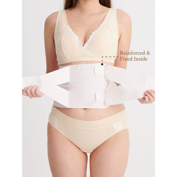 INUJIRUSHI HONPO 犬印本铺 - Postpartum Abdomen Belt Used Immediately After Giving BirthBlack 犬印本铺 顺剖通用产后立穿型收腹带 黑色