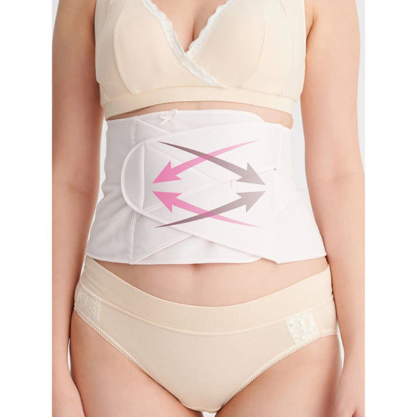 INUJIRUSHI HONPO 犬印本铺 - Postpartum Abdomen Belt Used Immediately After Giving BirthBlack 犬印本铺 顺剖通用产后立穿型收腹带 黑色