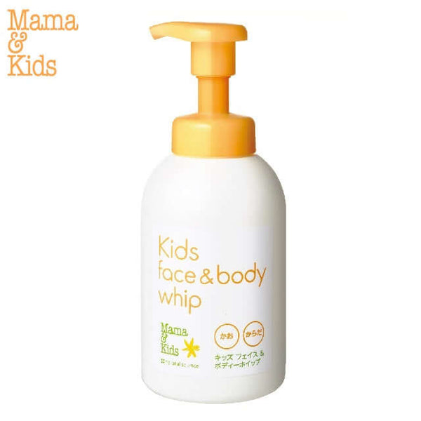 Mama & Kids Kids Face & Body Whip 460ml-Panda Kids and Baby