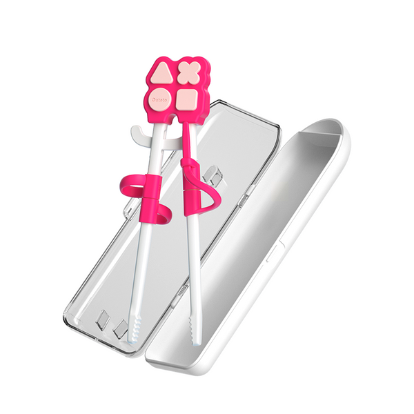 Octoto - Adjustable Kids Learning Chopstick with Carry Case-Panda Kids and Baby