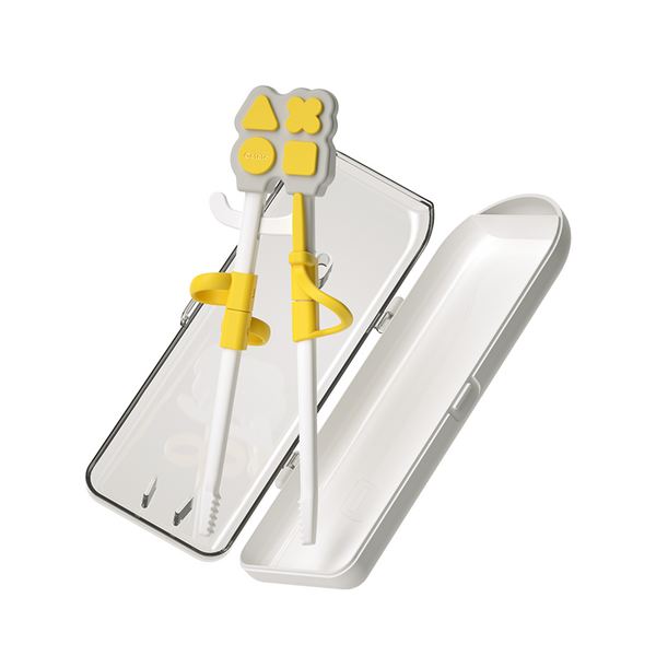 Octoto - Adjustable Kids Learning Chopstick with Carry Case-Panda Kids and Baby