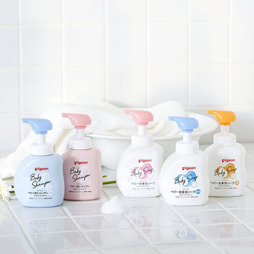 Pigeon - Baby Foam Shampoo Bottle - 350ml-Panda Kids and Baby