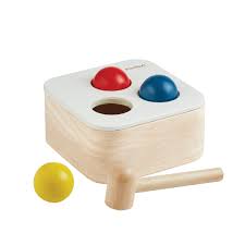 PlanToys - Punch & Drop Bin-Panda Kids and Baby