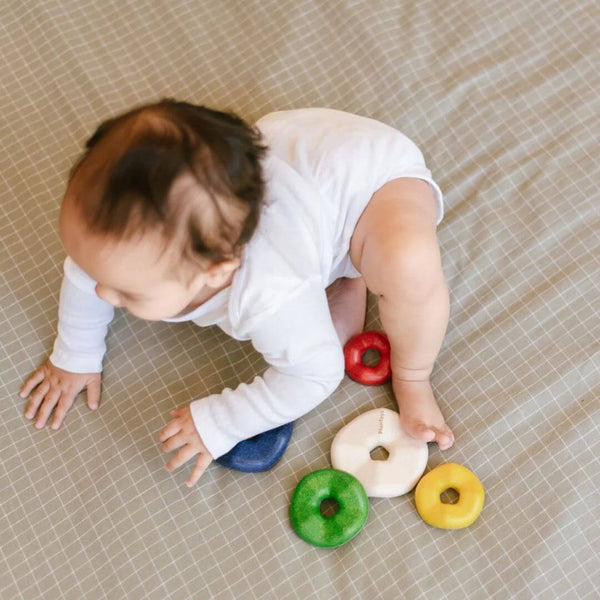 PlanToys - Wave Stacker-Panda Kids and Baby