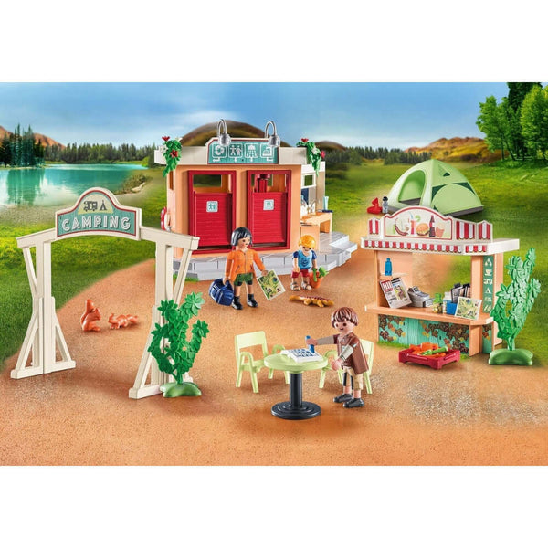 Playmobil - Camping site-Panda Kids and Baby