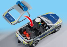 Playmobil - Police Patrol Car PMB71729-Panda Kids and Baby