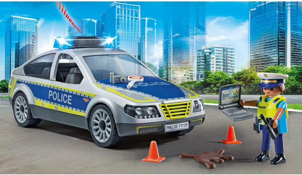 Playmobil - Police Patrol Car PMB71729-Panda Kids and Baby