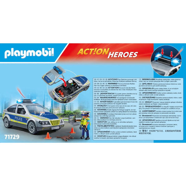 Playmobil - Police Patrol Car PMB71729-Panda Kids and Baby