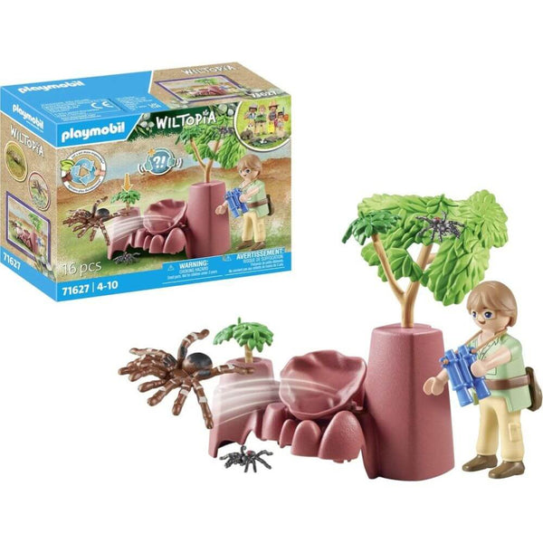 Playmobil - Spider Rocks-Panda Kids and Baby