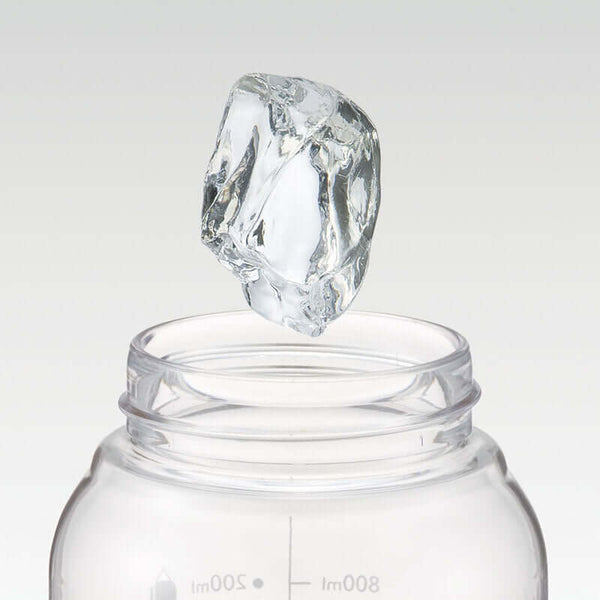 Skater - Drink Marker Bottle with Carry Handle 1 Litre - Transparent Pocket Monster Pikachu Face-Panda Kids and Baby