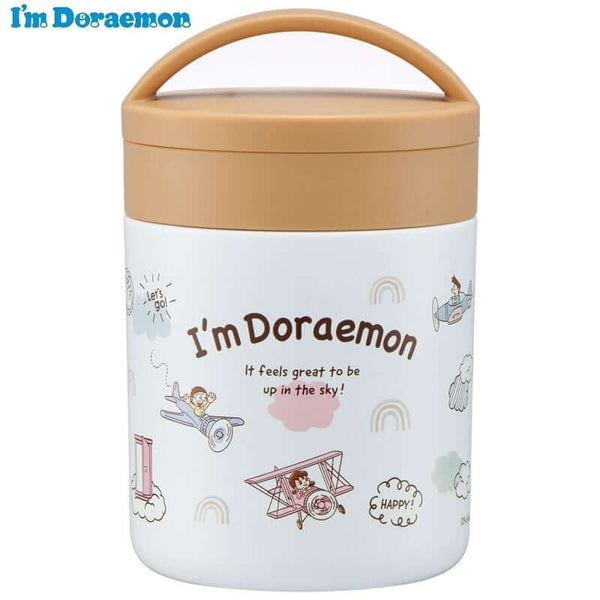 Skater - Stainless Steel Insulated Bento Box Lunch Jar 300ml - I'm Doraemon-Panda Kids and Baby