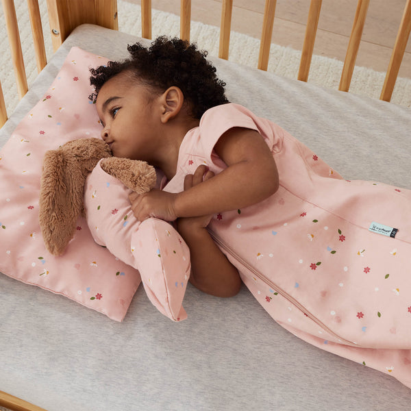 ergoPouch - Organic Toddler Pillow and Case - Multi Colours