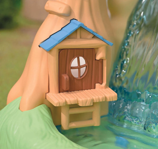 Sylvanian Families - Secret Forest Falls-Panda Kids and Baby