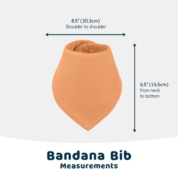 Tiny Twinkle - Kaffle Bandana Bib 10 Pack - Grey Green & Brown-Panda Kids and Baby