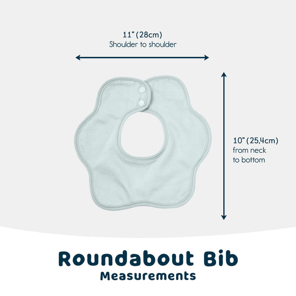 Tiny Twinkle - Kaffle Roundabout Bib 3 Pack - Slate Set-Panda Kids and Baby